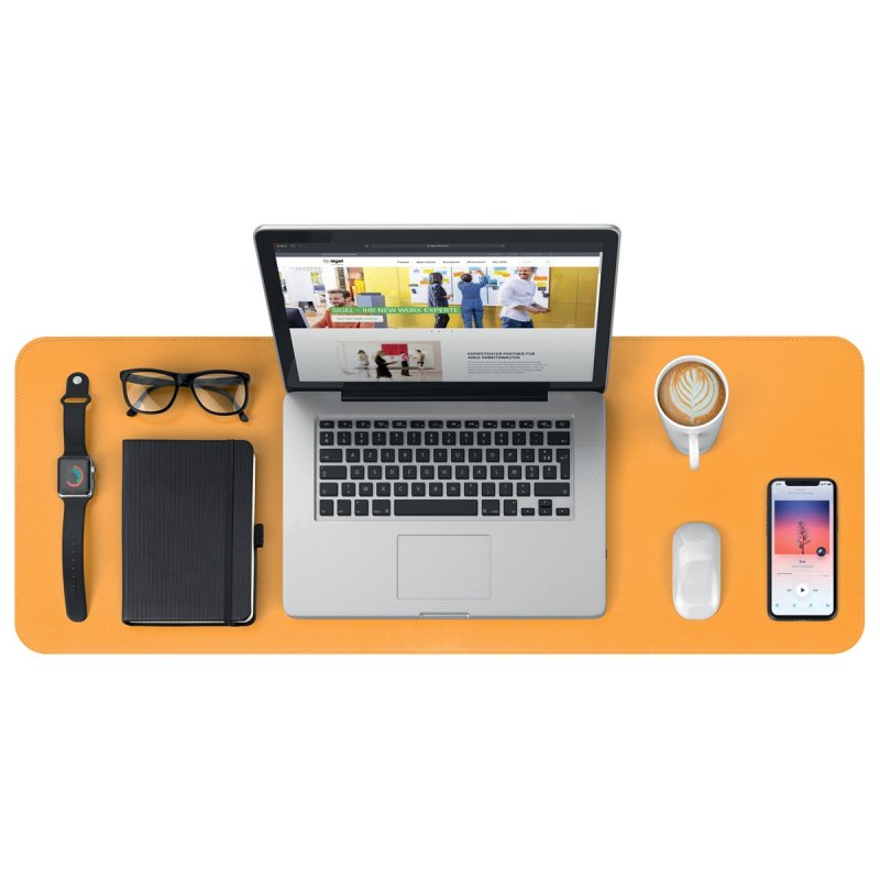 Sigel SA601 mouse pad Grey, Yellow