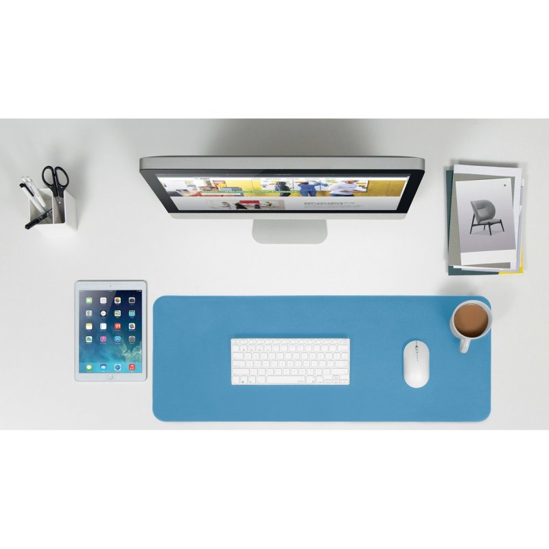 Sigel SA602 tapis de souris Bleu, Gris