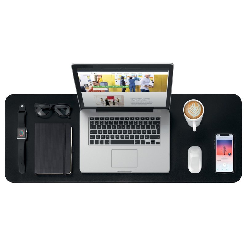 Sigel SA604 tapis de souris Noir