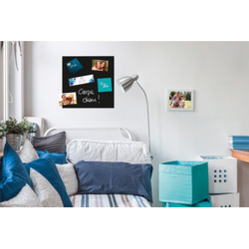 Be!Board Tableau magnétique en verre (L)450x(H)450 mm, bleu