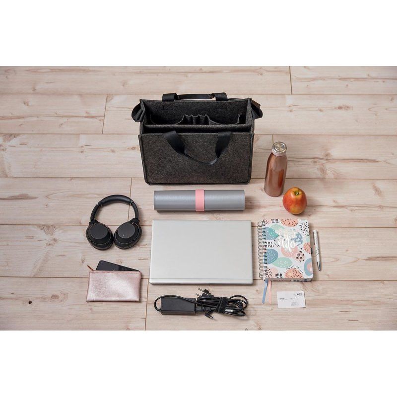 Sigel BA410 sac à main et sac en bandoulière Feutrine Gris Unisexe Sac à bandoulière