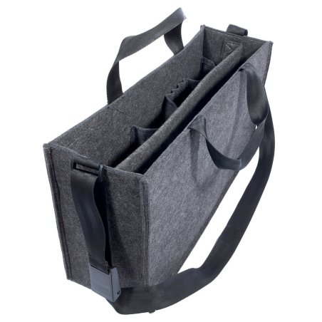 sigel Sac en feutre Business Desk Sharing Bag, taille L,gris