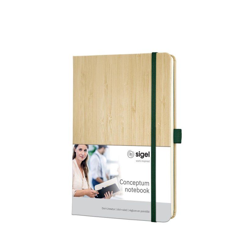 Sigel Conceptum writing notebook A5 194 sheets Bamboo, Beige
