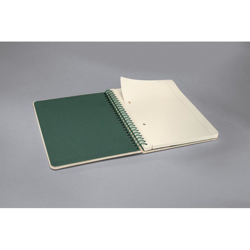 sigel Cahier à spirale Edition Conceptum Nature, A5, bambou