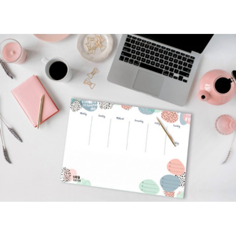 sigel Papier-Schreibunterlage Jolie "Flower Love", A3