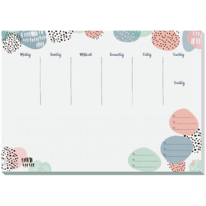 sigel Papier-Schreibunterlage Jolie "Flower Love", A3