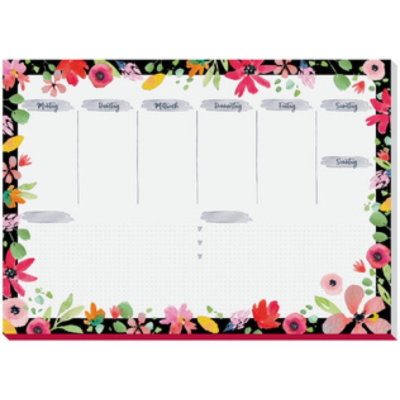 sigel Papier-Schreibunterlage Jolie "Rose Inspiration", A3
