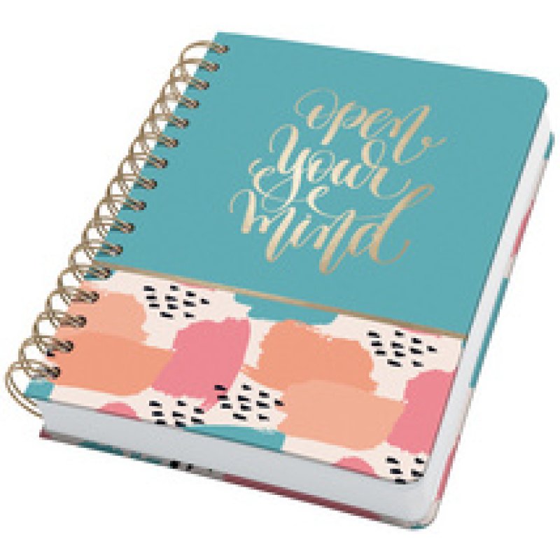 sigel Carnet à spirale Jolie Inspire "Brush Marks", A5