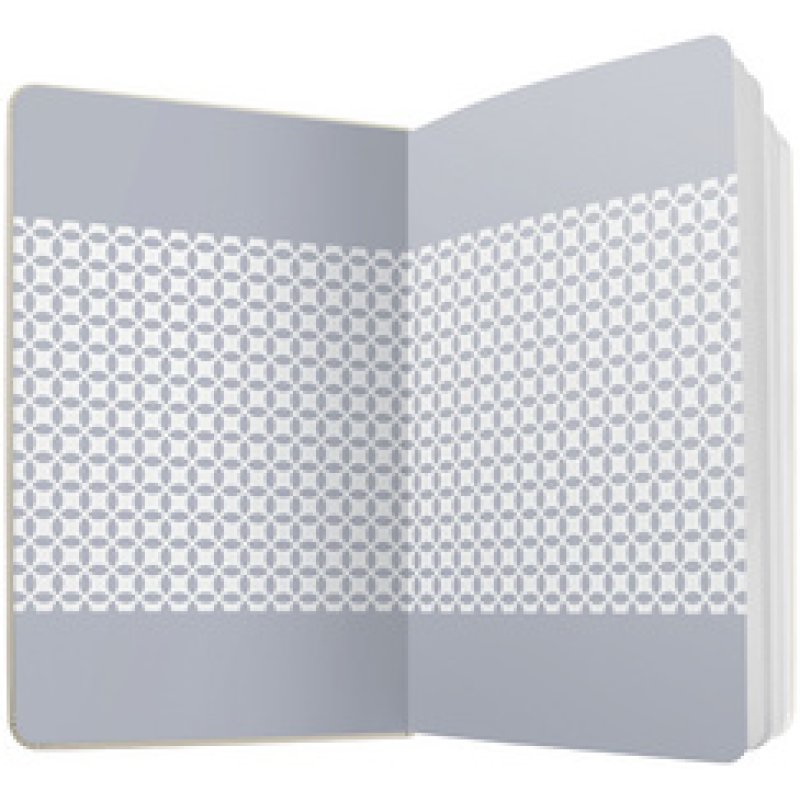 sigel Carnet de notes Jolie, similicuir, A5, gris