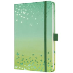 sigel Carnet de notes Jolie "Butterfly Confetti Lime", A5