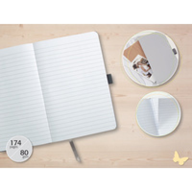 sigel Carnet de notes Jolie "Butterfly Confetti Lime", A5