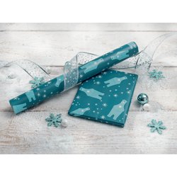 sigel Papier cadeau de Noël "Christmas tree", en rouleau