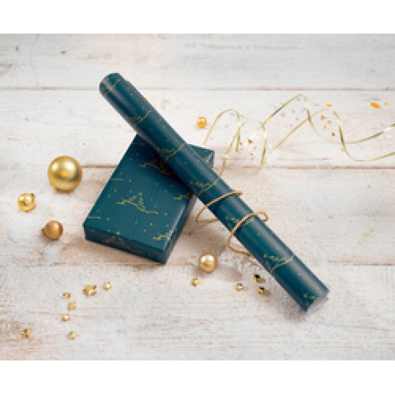 sigel Papier cadeau de Noël "Christmas tree", en rouleau