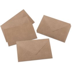 sigel Enveloppe "Nature", C6, gommée, marron