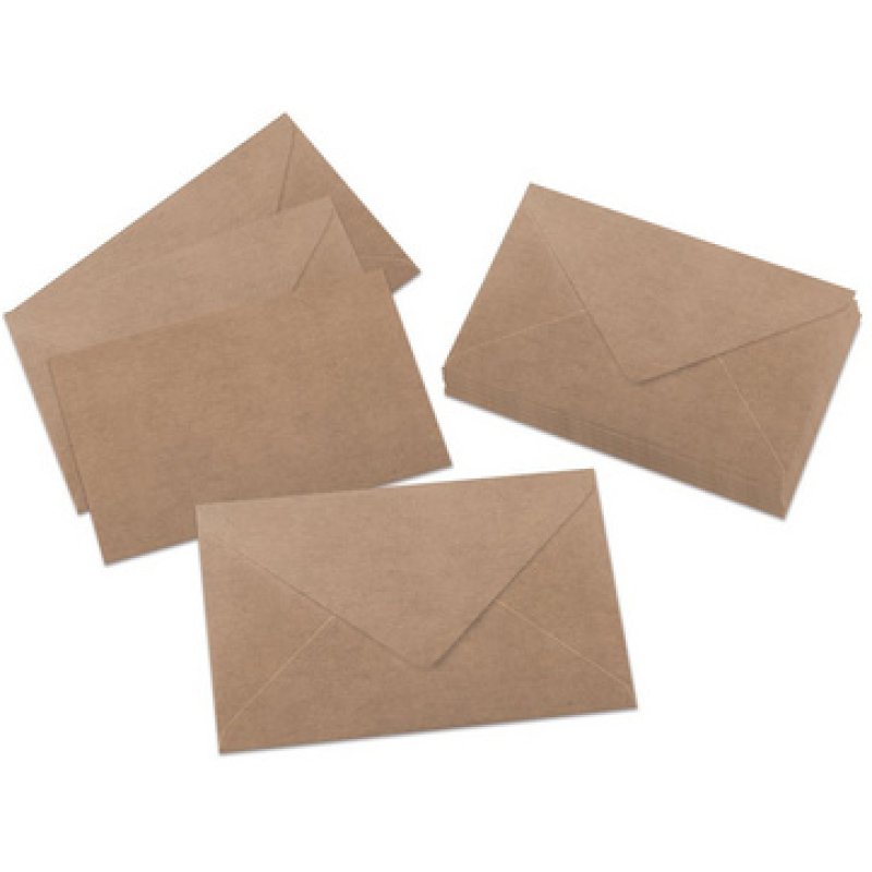 sigel Enveloppe "Nature", C6, gommée, marron