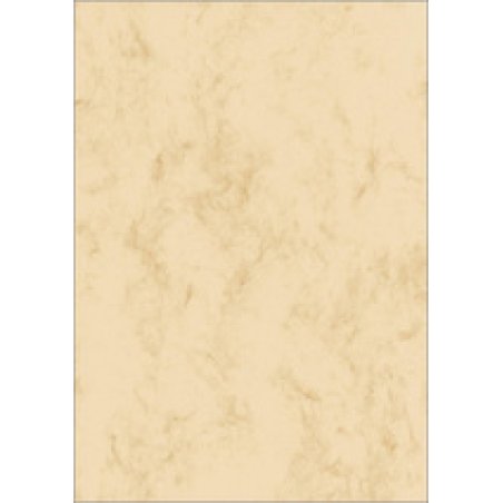 sigel Set de papier marbré, A4, 90 g/m2, papier fin, assorti