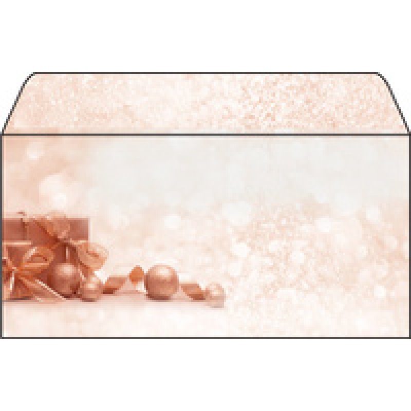 sigel Enveloppe à motif de Noël "Eucalyptus magic"