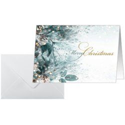 sigel Carte de Noël "Eucalyptus magic", A6 paysage