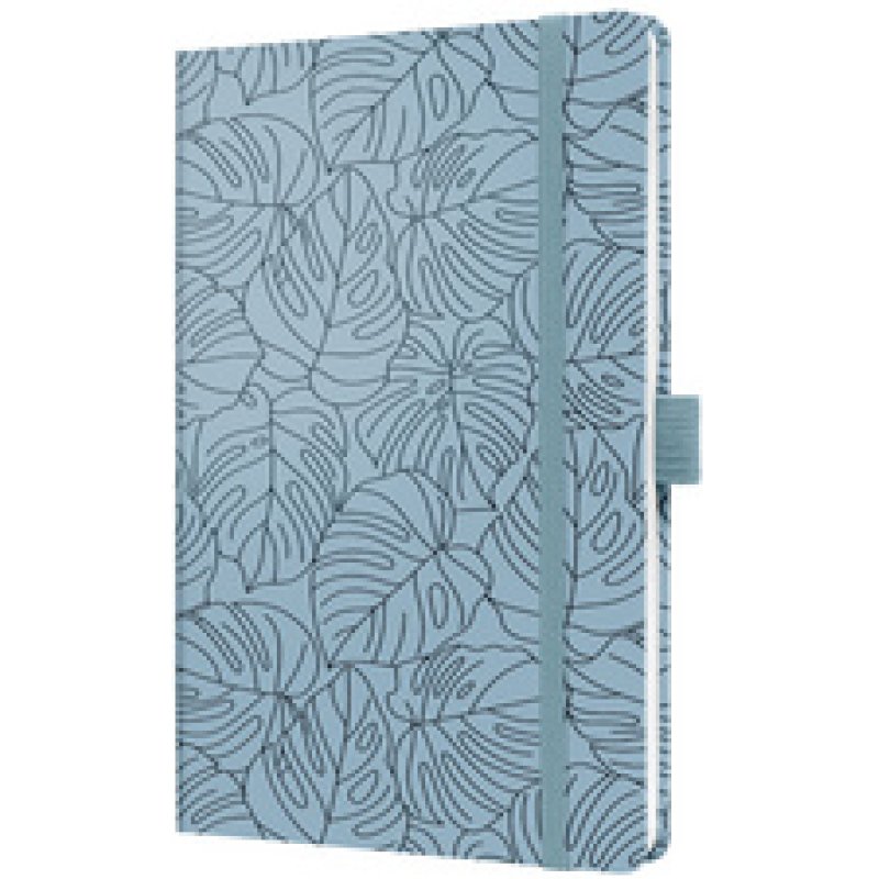 sigel Carnet de notes Jolie Beauty "Blue Monstera", A5