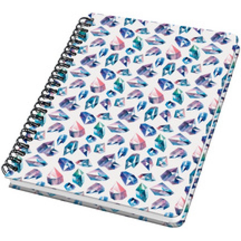 sigel Carnet à spirale Jolie Inspire "Fairy Gems", A5