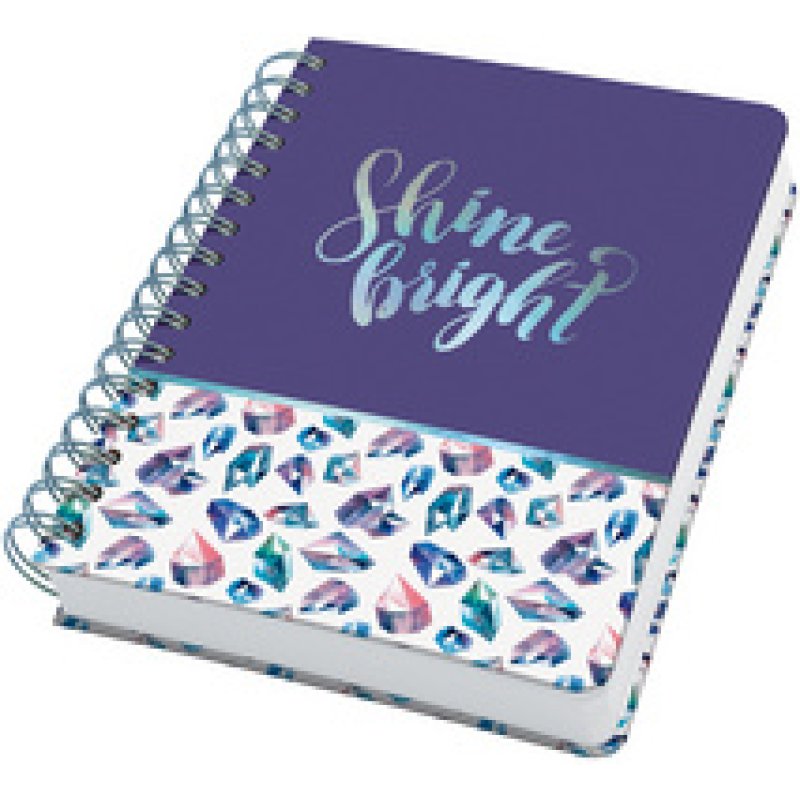 sigel Carnet à spirale Jolie Inspire "Fairy Gems", A5