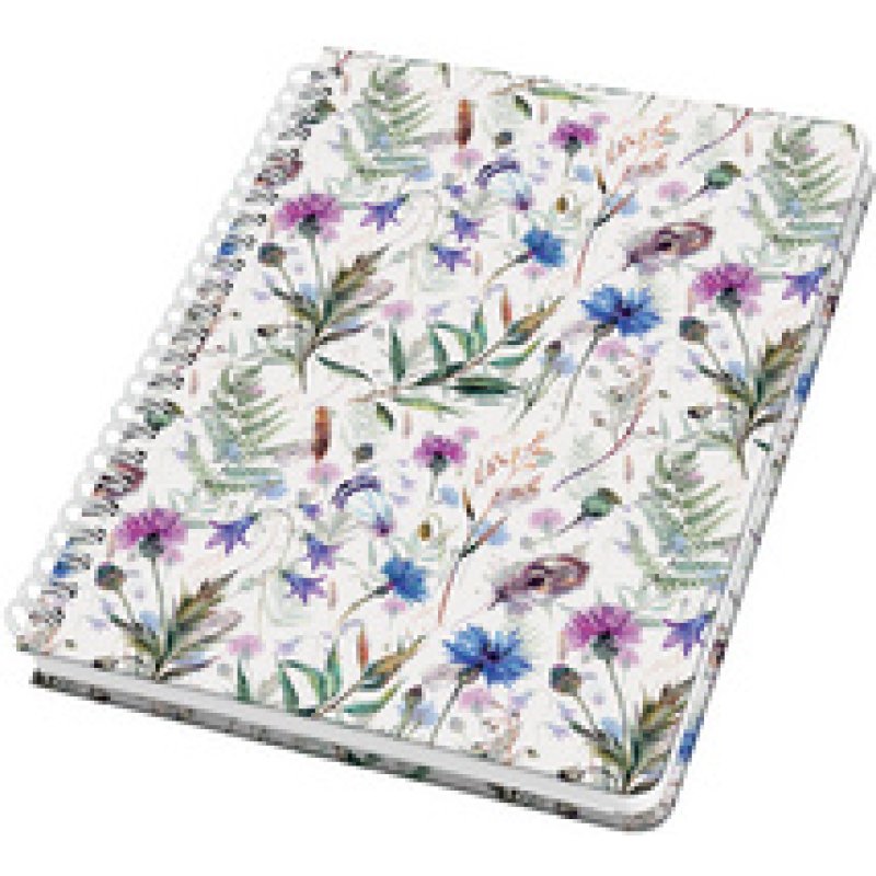 sigel Carnet à spirale Jolie Inspire "Misty Meadows", A5