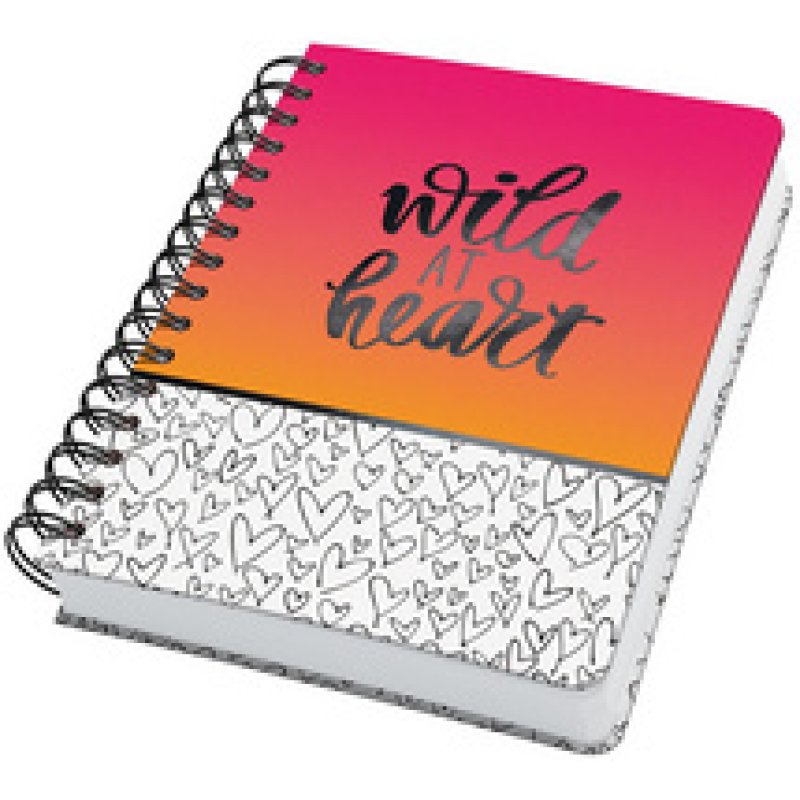 sigel Carnet à spirale Jolie Inspire "Wild Hearts", A5