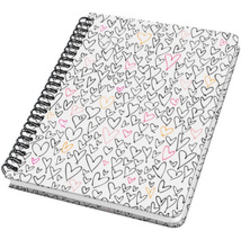 sigel Carnet à spirale Jolie Inspire "Wild Hearts", A5