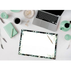 sigel Sous-main en papier Jolie "Glamorous Leaves", A3