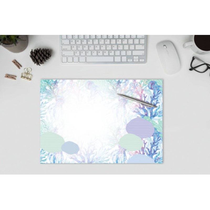 sigel Sous-main en papier Jolie "Glamorous Leaves", A3