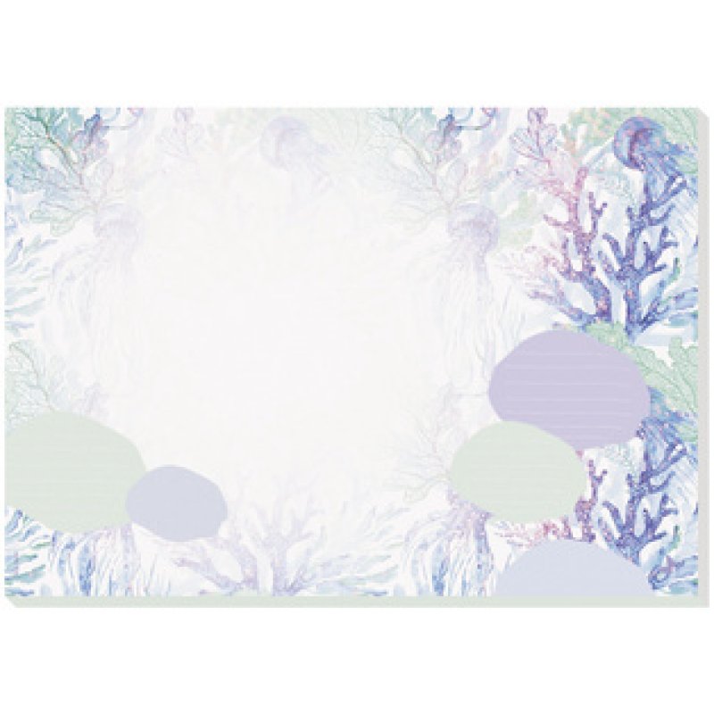 sigel Sous-main en papier Jolie "Glamorous Leaves", A3