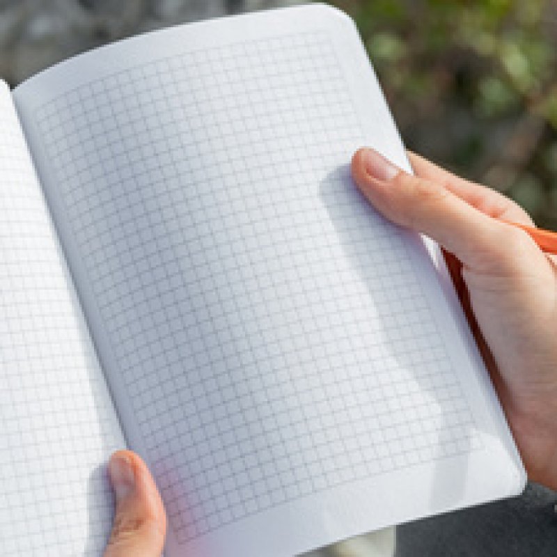 sigel Carnet de notes Re-Up, A5, ligné, gris clair