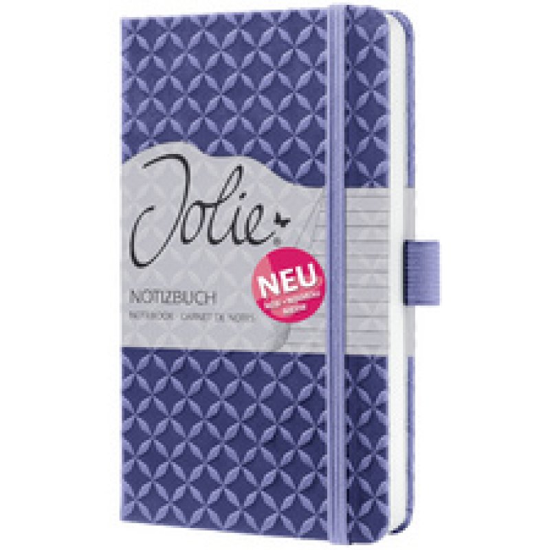 sigel Carnet de notes Jolie Flair, similicuir, A6, nacre