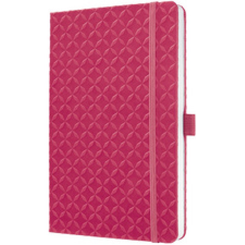 sigel Carnet de notes Jolie Flair, similicuir, A5, nacre