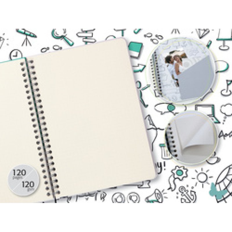 sigel Carnet de notes à spirale Jolie "SKETCH Book", A5