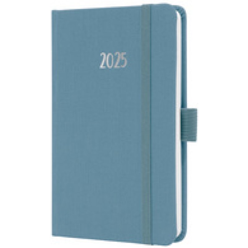 sigel Agenda de poche Jolie Feel 2025, textile, A6, lilas