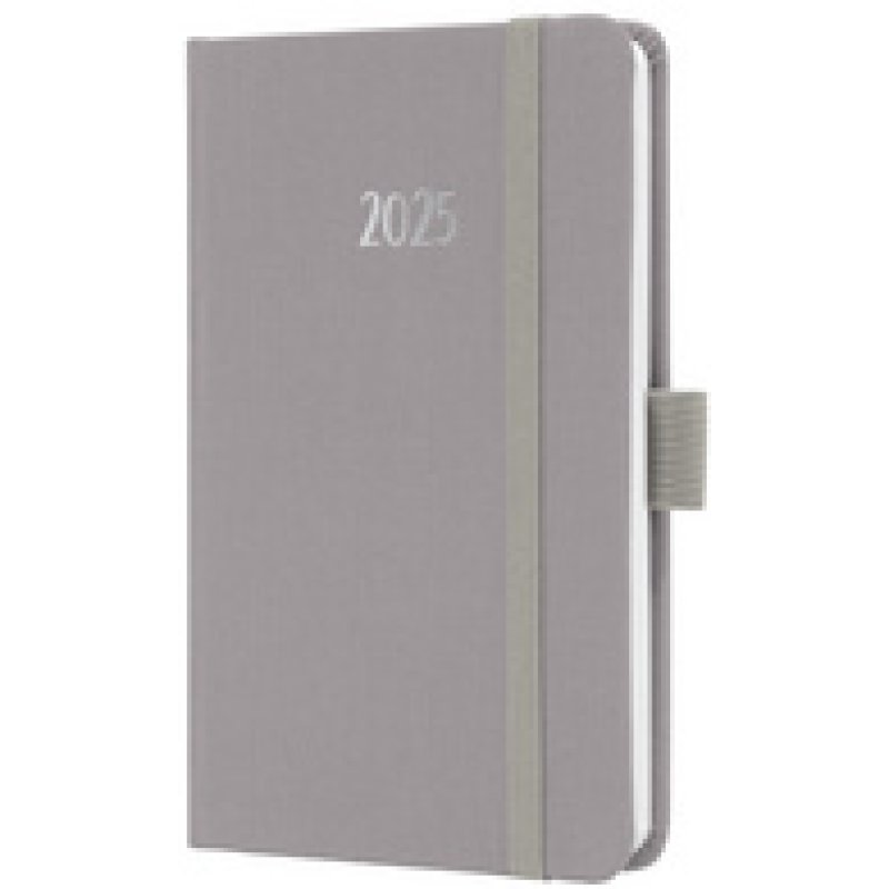 sigel Agenda de poche Jolie Feel 2025, textile, A6, lilas