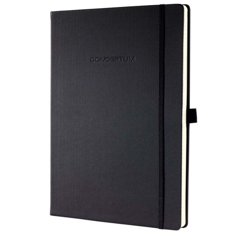 Sigel CONCEPTUM writing notebook 194 sheets Black