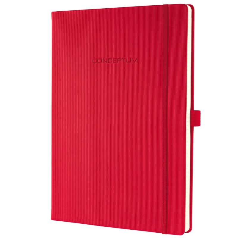 Sigel CONCEPTUM bloc-notes A4 194 feuilles Rouge