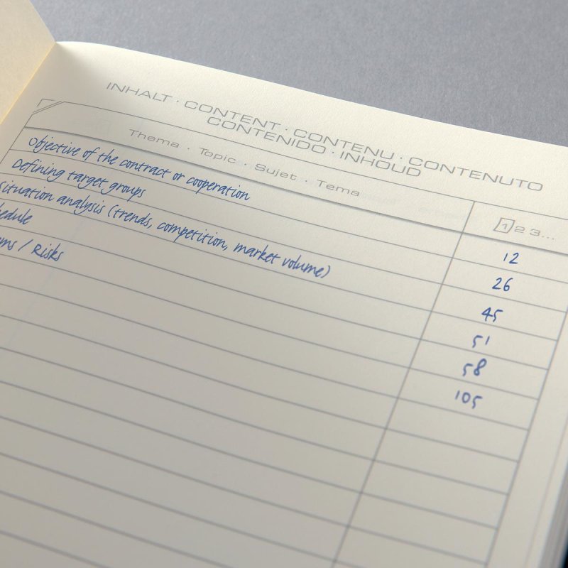 Sigel Conceptum writing notebook A5 194 sheets Bamboo, Beige