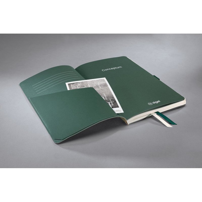 Sigel Conceptum writing notebook A5 194 sheets Bamboo, Beige