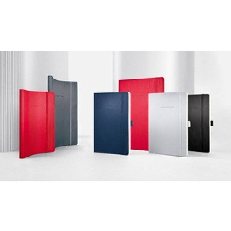 sigel Carnet de notes Conceptum, A5, ligné, bleu