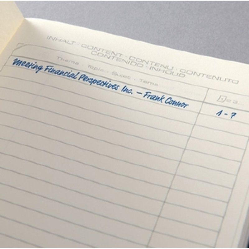 Sigel Conceptum writing notebook A5 194 sheets Blue