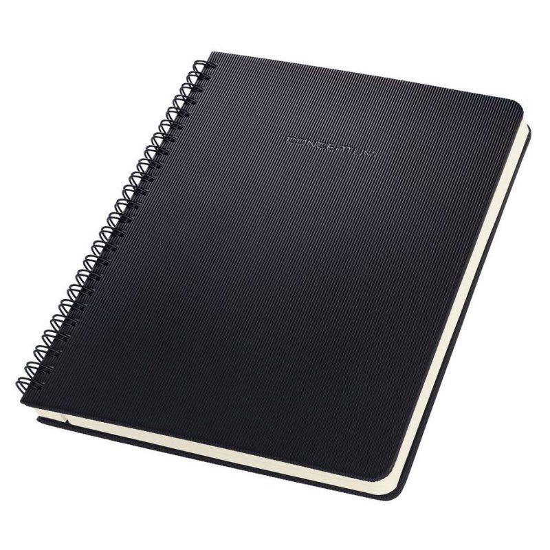 Sigel CONCEPTUM writing notebook A5 160 sheets Black