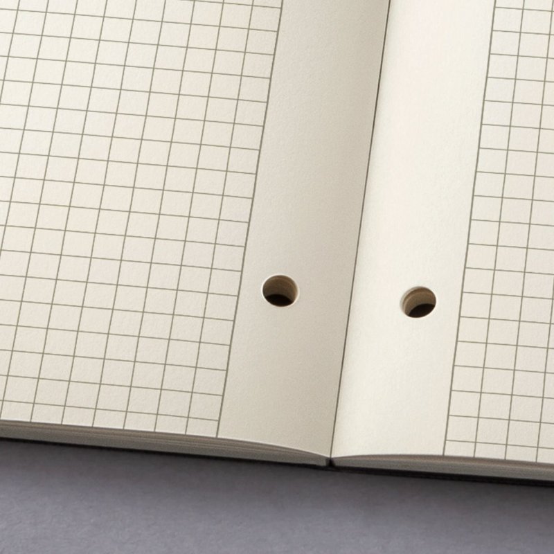 sigel Cahier Conceptum, A4, quadrillé, noir