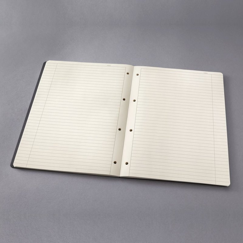sigel Cahier Conceptum, A4, ligné, noir