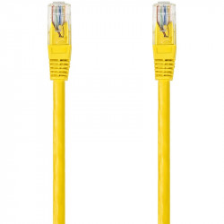 CONNECTION UTP CAT6 YELLOW 1M