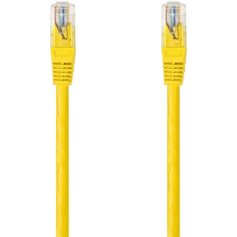 CONNECTION UTP CAT6 YELLOW 1M