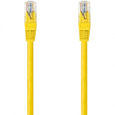 CONNECTION UTP CAT6 YELLOW 1M