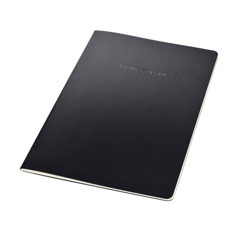 Sigel CONCEPTUM writing notebook A4 64 sheets Black